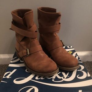 Women’s Lucky Brand Ankle Boots Size 8